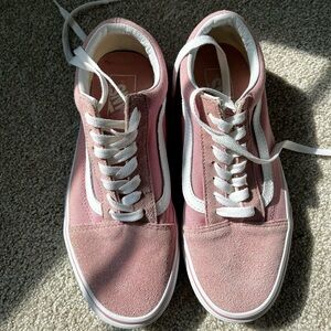 Like New Light Pink Vans Old Skool Men’s 6 Women’s 7.5